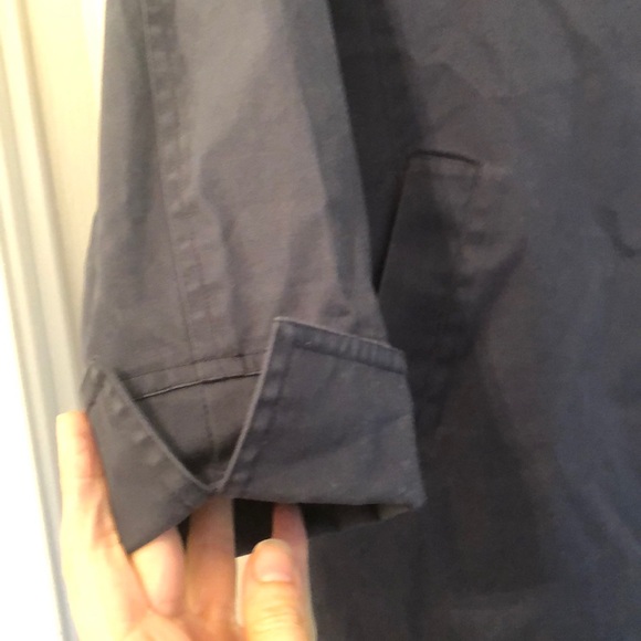 Vineyard Vines Navy Trench Coat - Picture 4 of 8